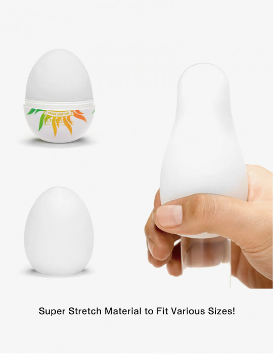 Tenga Egg Masturbator - Shiny Pride Edition