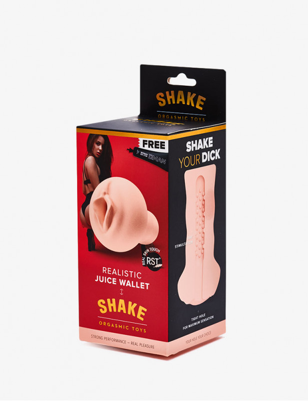 Realistic Masturbator - Shake - Juice Wallet