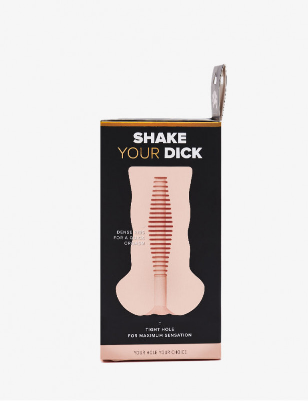 Realistic Masturbator Shake Fuck hole packaging