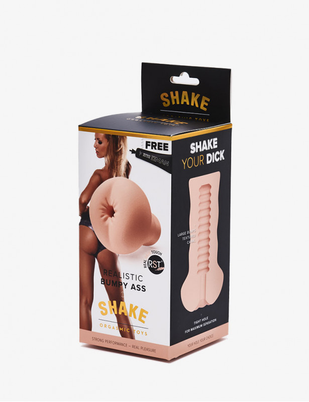 Realistic Masturbator - Shake - Bumpy Ass