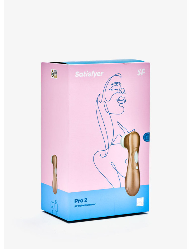 Vibrator SATISFYER Pro 2 Air Pulse pink packaging