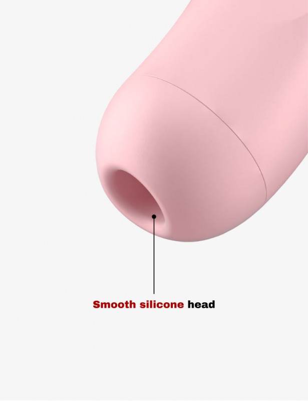 Satisfyer Vibrator Curvy 2+ air pulse stimulator