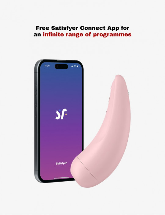 Curvy 2+ air pulse stimulator with free app