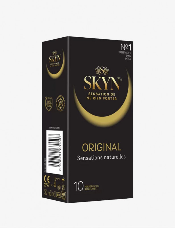 Condoms Ultra Thin - Skyn Original - Manix - Box of 10