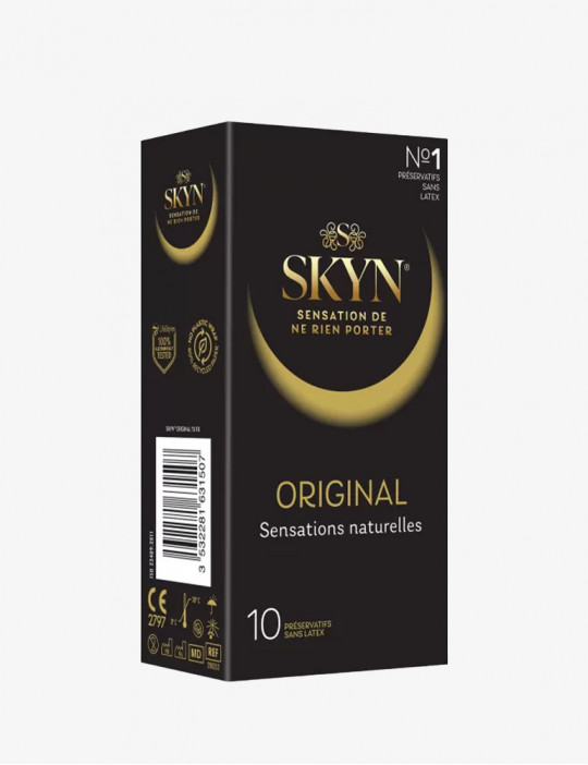Condoms Ultra Thin - Skyn Original - Manix - Box of 10