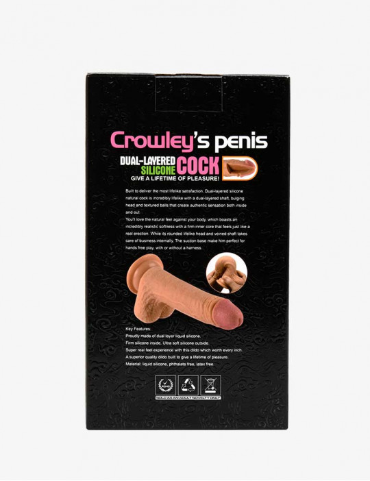 7 inches Shequ Crowley Realistic Dildo
