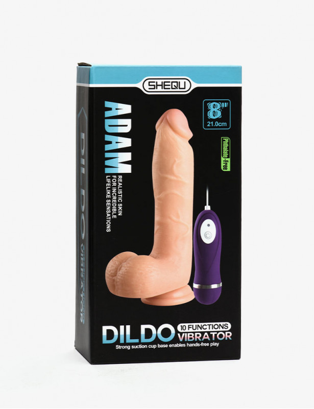 Shequ Dildo Vibrator Adam 8"