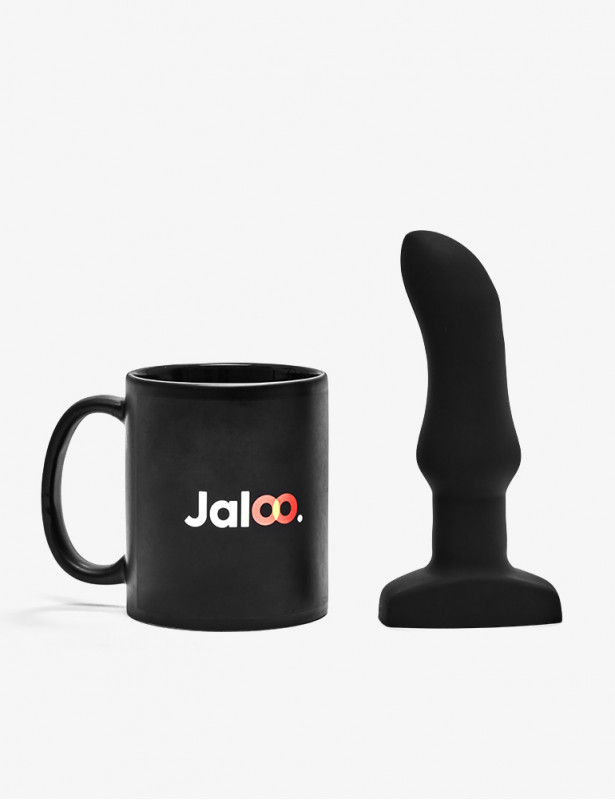 Vibrating Butt Plug Swell - Black Silicone