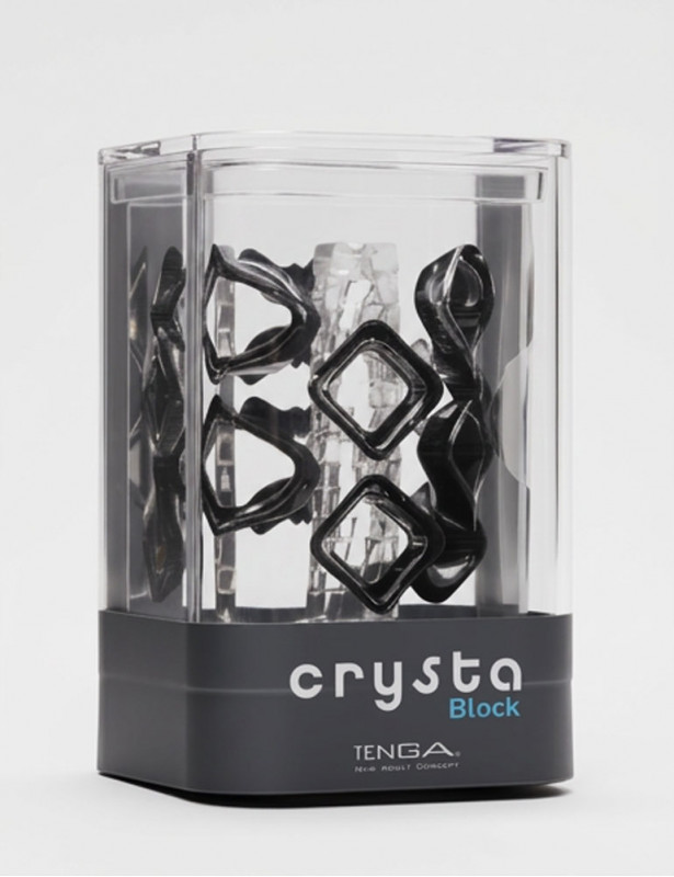 Masturbator - Tenga - Crysta stroker Block