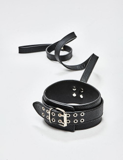 Bondage Cuffs Collar & Leash All-In Kit from MOI