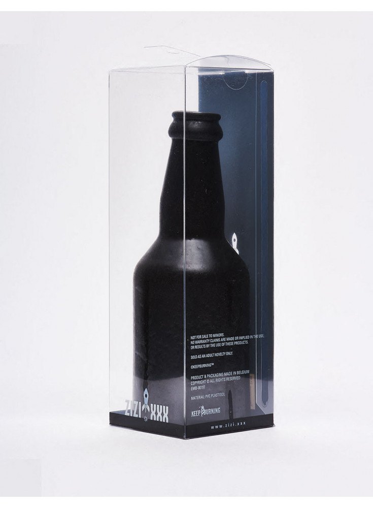 Black bottle-shaped Anal Plug B-Bitch From Zizi XXX packaging