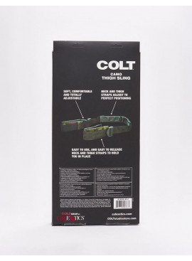 Thigh Sling Colt Camouflage back packaging