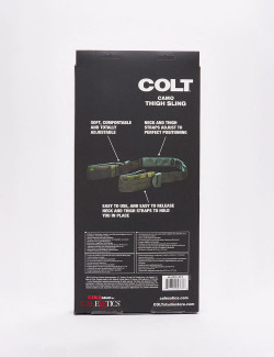 Thigh Sling Colt Camouflage back packaging