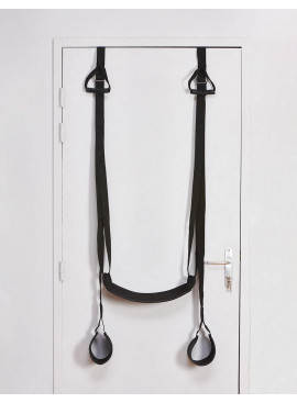 Black Cotton & Leather Sling from EasyToys