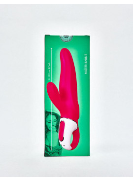 Vibrator SATISFYER Vibes Mister Rabbit pink back packaging