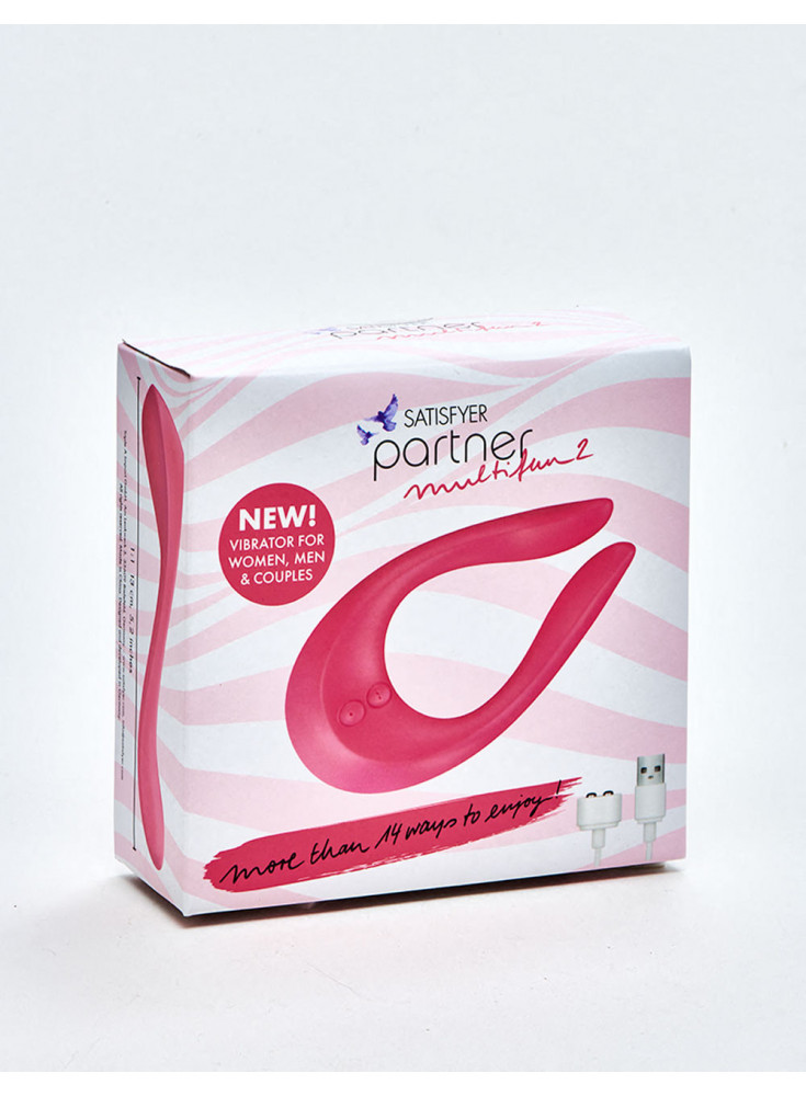 Vibrator SATISFYER Partner Multifun 2 pink packaging