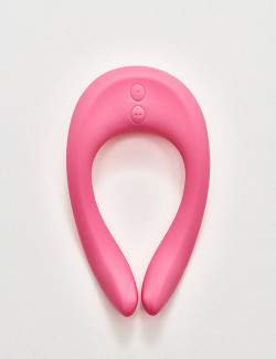 Vibrator SATISFYER Partner Multifun 2 pink front