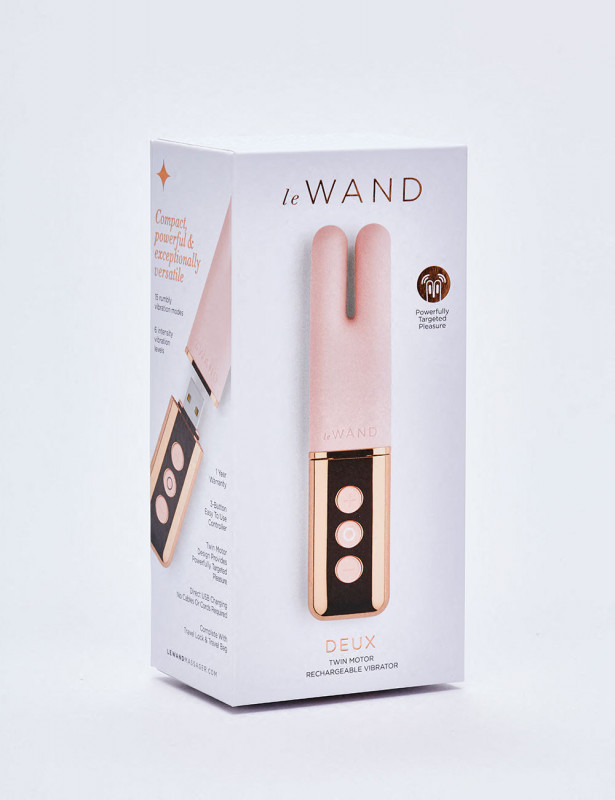 Vibrator Le Wand Deux Pink packaging Vibrator Le Wand Deux Pink packaging