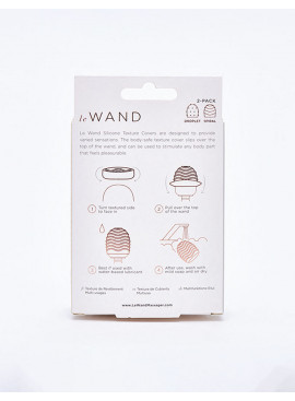Le Wand Original Vibrator Accessories Pack back packaging