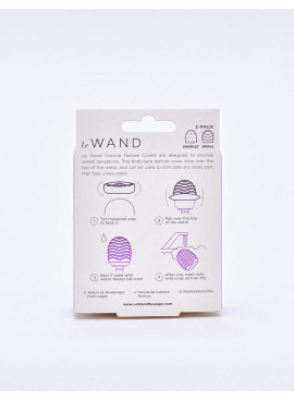 Le Wand Petite Vibrator Accessories pack back packaging