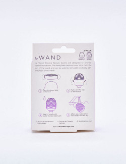 Le Wand Petite Vibrator Accessories pack back packaging