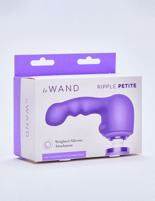 Le Wand Vibrator Accessory Ripple Petite packaging Le Wand Vibrator Accessory Ripple Petite packaging