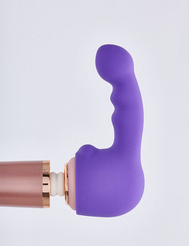 Le Wand Vibrator Accessory Ripple Petite purple