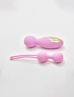 Vibrator & Kegel Balls Set Little friends from Minds of Love in Pink