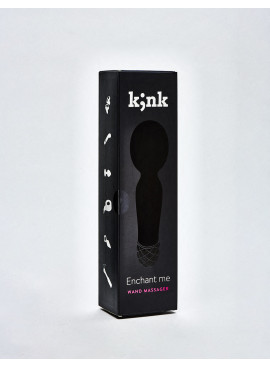 Vibrator Enchant Me Wand Massager from kink in Purple packaging