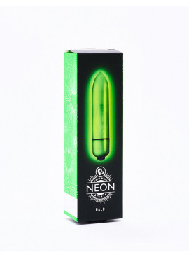 Bullet Vibrator Halo Neon Green packaging