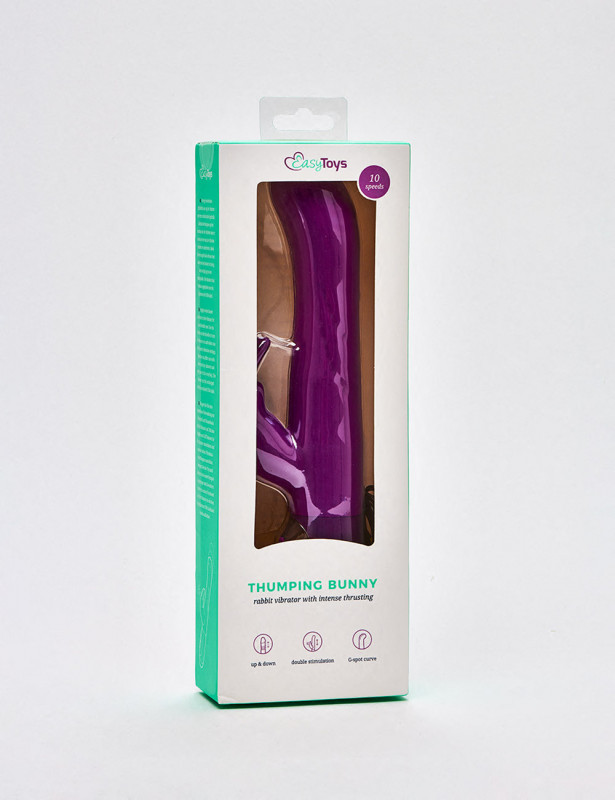 Rabbit Vibrator Thumping Bunny from EsayToys packaging