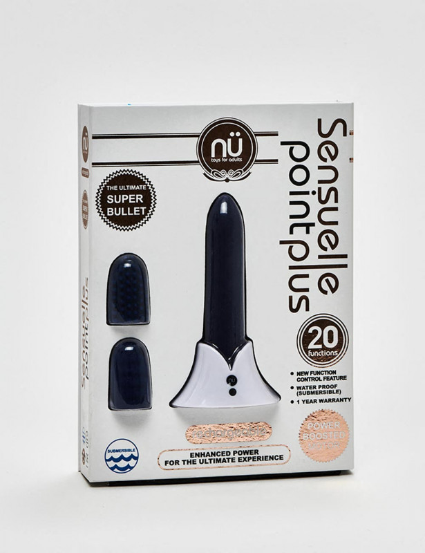 Bullet Vibrator NU Sensuelle Pointplus packaging Bullet Vibrator NU Sensuelle Pointplus packaging