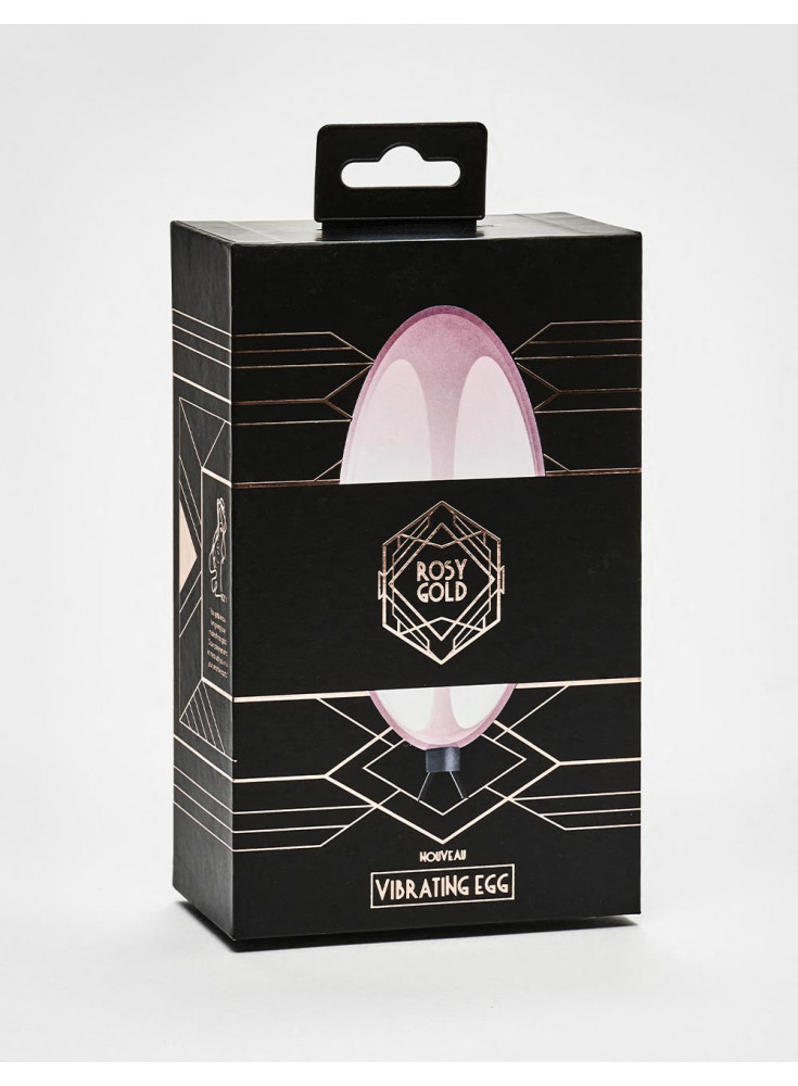 Egg Vibrator Remote controlled Rosy Gold packaging