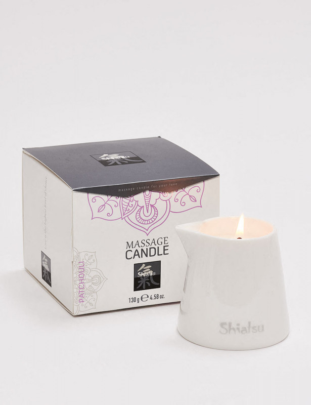 Massage Candle Shiatsu Patchouli sent