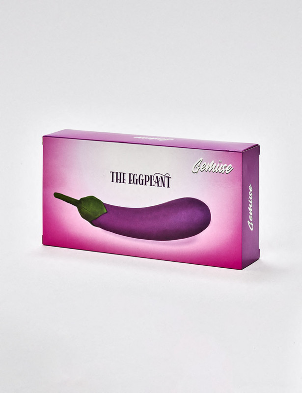 Eggplant vibrator from Gemuse packaging Eggplant vibrator from Gemuse packaging