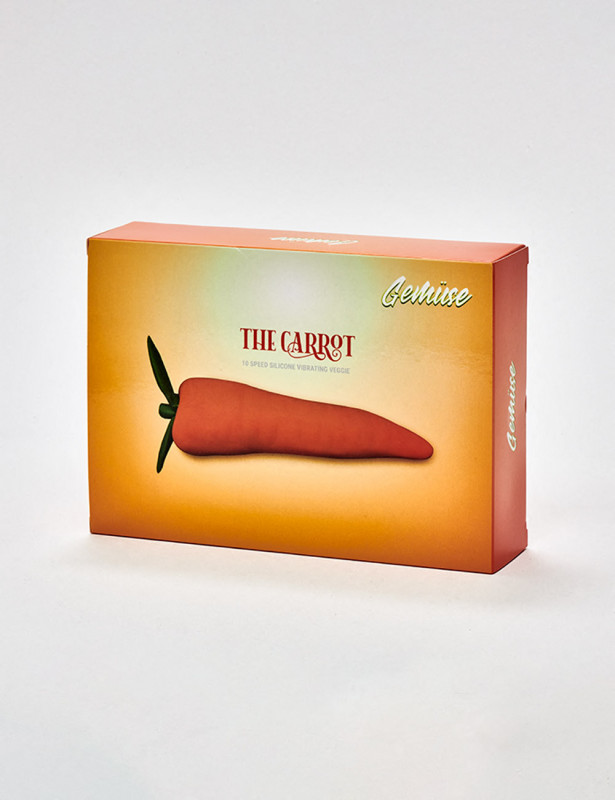 Vibrator carrot from Gemuse packaging Vibrator carrot from Gemuse packaging