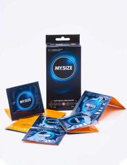 Box of 10 Condoms Ultra Thin My Size 57mm