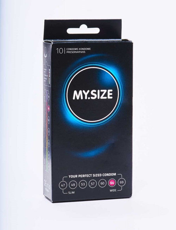Box of 10 Condoms Ultra Thin 64mm Box of 10 Condoms Ultra Thin 64mm