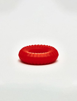 Silicone Cock Ring Nitro Red