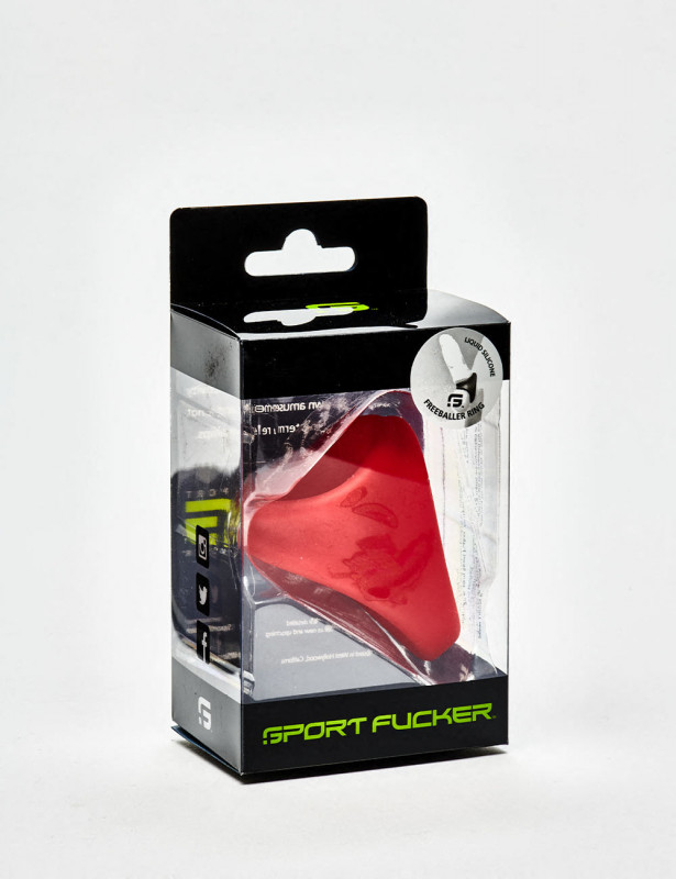 Packaging Freeballer Red Silicone Cock Ring from Sport Fucker Packaging Freeballer Red Silicone Cock Ring from Sport Fucker