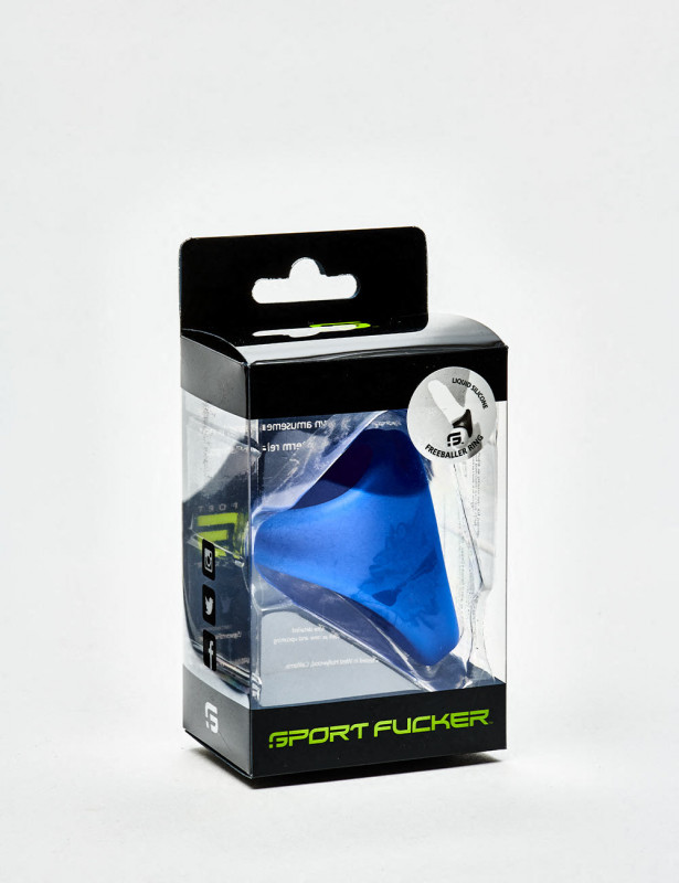 Packaging Freeballer Blue Silicone Cock Ring from Sport Fucker Packaging Freeballer Blue Silicone Cock Ring from Sport Fucker
