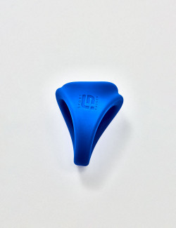 Freeballer Blue Silicone Cock Ring