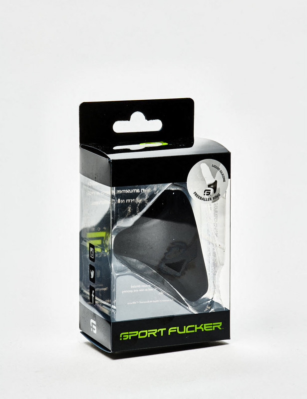 Packaging Freeballer Black Silicone Cock Ring from Sport Fucker Packaging Freeballer Black Silicone Cock Ring from Sport Fucker