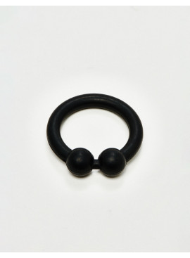 Bullring Black Silicone Cock Ring from Sport Fucker