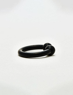 Bullring Black Cock Ring from Sport Fucker