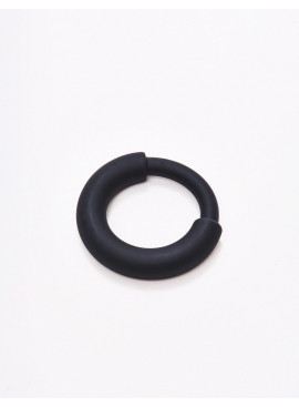 Fusion Boost Black Silicone Cock Ring Size L
