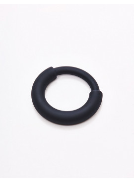 Fusion Boost Black Silicone Cock Ring Size XL from Sport Fucker