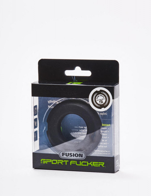 Packaging Fusion Overdrive Black Silicone Cock Ring Size M from Sport Fucker Packaging Fusion Overdrive Black Silicone Cock Ring Size M from Sport Fucker