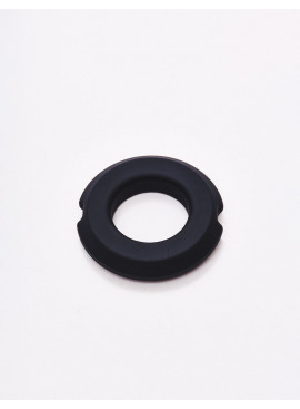 Fusion Overdrive Black Silicone Cock Ring Size M from Sport Fucker