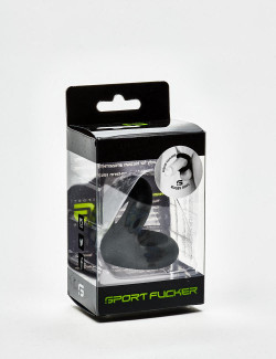 Rugby Ring Black Silicone Cock Ring from Sport Fucker Packaging